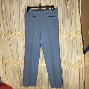 Vintage Sport-Abouts Blue Leisure Polyester Disco Pants
